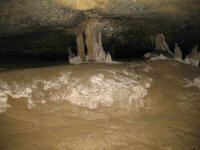 Inside Damper Creek Cave