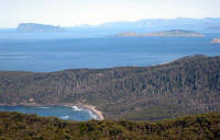 View on South Cape Range