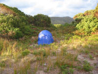 Campsite at Pieman Heads