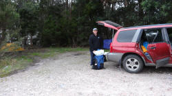 Campsite at Lake Plimsoll