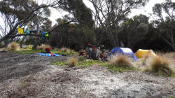 Campsite at North-East River