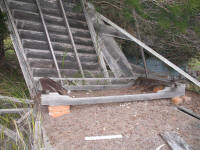 First hut ruins