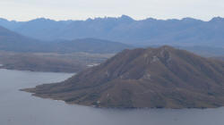 Eastern Arthurs with Federation Peak