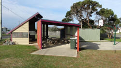 Grassy Bus Shelter