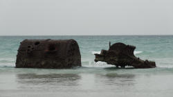 Boiler of Shannon Yellow Rock Beach