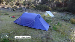 Tents at Robeys Farm