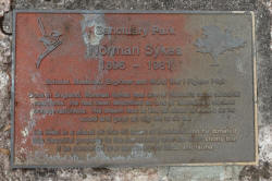 Sykes Memorial at Railton