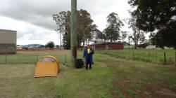 Campsite at Sheffield