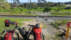 Rail Crossing near Albany