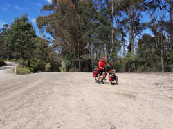 High Point of Road on Dazzler Range