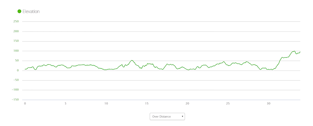 Elevation Swansea to Little Swanport