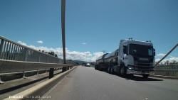 Riding on the Batman Bridge