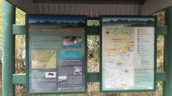 Blue Pools Sign