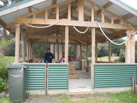 Camp kitchen at Southport