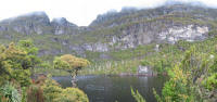 Lake Tahune from the hut